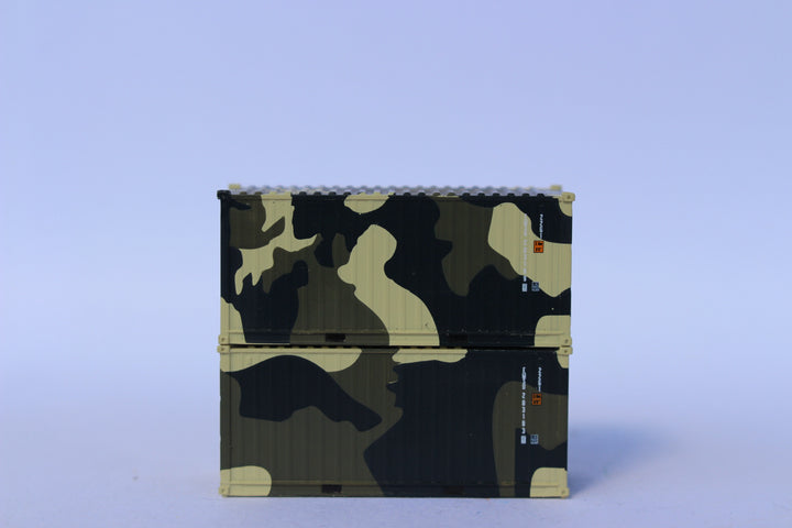EMSU CAMO b scheme, MILITARY SERIES, 20' Std. height containers with Magnetic system, JTC-205399 (205399) exact product view 1