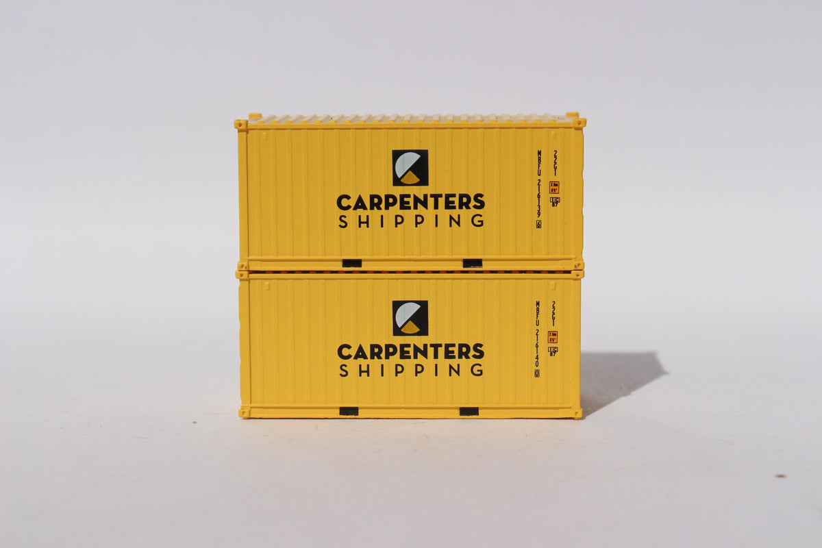 CARPENTERS SHIPPING 20' Std. height containers with Magnetic system, Corrugated-side. JTC-205429 (205429) exact product view 1