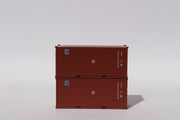 Florens w/Hazard Stickers 20' Std. height containers with Magnetic system, Corrugated-side. JTC-205325 (205325) exact product view 3