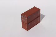 Florens w/Hazard Stickers 20' Std. height containers with Magnetic system, Corrugated-side. JTC-205325 (205325) exact product view 2