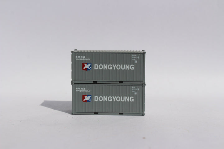 DONG YOUNG 20' Std. height containers with Magnetic system, Corrugated-side. JTC-205440 (205440) exact product view 1