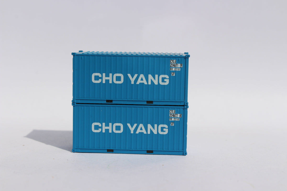 CHO YANG 20' Std. height containers with Magnetic system, Corrugated-side. JTC-205430 (205430) exact product view 1