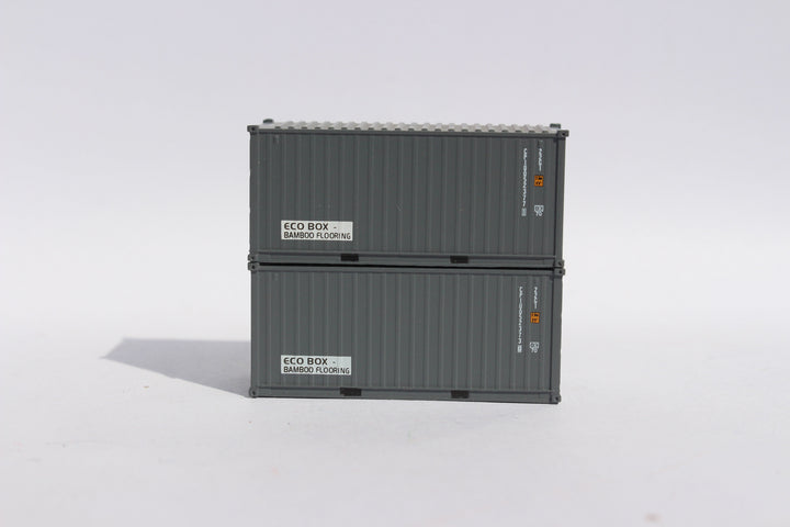 CPI "ECO" box 20' Std. height containers with Magnetic system, Corrugated-side. JTC-205432 (205432) exact product view 1