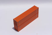 KCS (ex-Sea Containers) 40' Standard height (8'6")  2-P-44-P-2 Panel side standard wave corrugations containers. JTC # (405505) exact product view 4