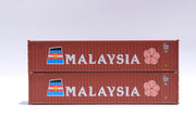 Malaysia 40' Standard height (8'6")  2-P-44-P-2 Panel side standard wave  corrugations containers. JTC # (405503) exact product view 1