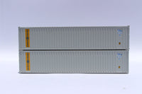 TransOcean (ex-US Lines) 40' Standard height (8'6")  2-P-44-P-2 Panel side standard wave  corrugations containers. JTC # (405524) exact product view 1