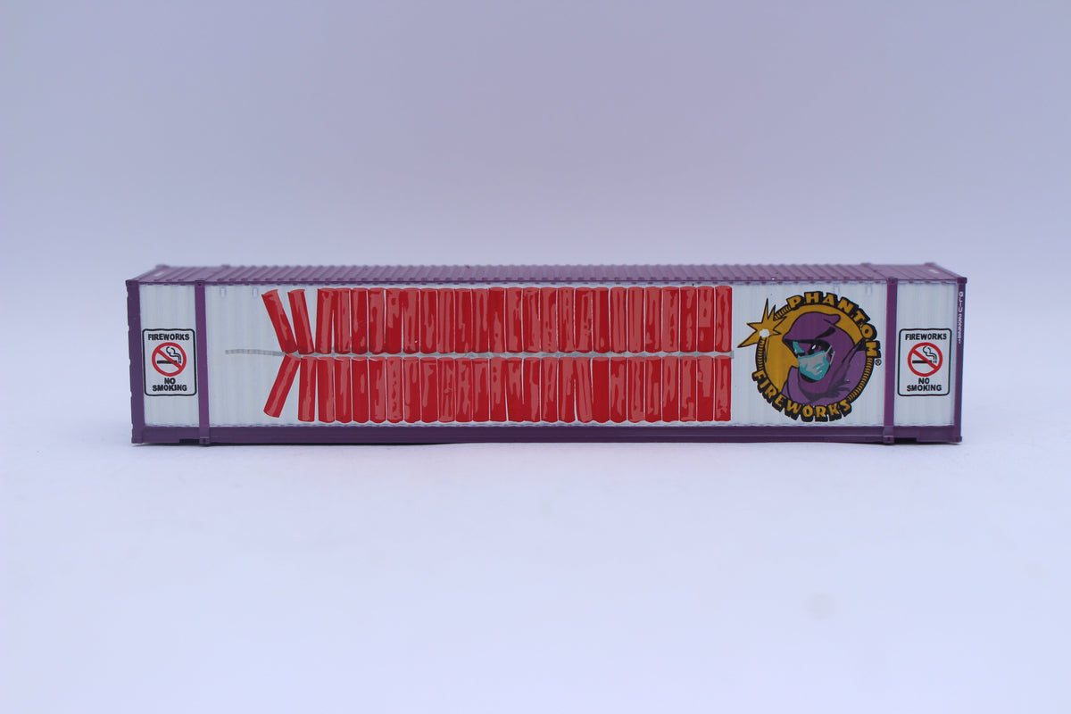 "VS" Phantom Fireworks - 48' HIGH CUBE corrugated container with Magnetic system. JTC# 485023 SOLD OUT (485023) exact product view 1