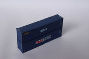 CMA CGM & SEACO MIX PACK 40' HIGH CUBE containers with Magnetic system, Corrugated-side. JTC# (405811) exact product view 2