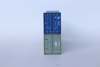 Llyod Triestino and (CCL) Costa Container Line MIX PACK 40' HIGH CUBE containers with Magnetic system, Corrugated-side. JTC# (405808) exact product view 2