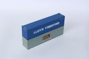 Llyod Triestino and (CCL) Costa Container Line MIX PACK 40' HIGH CUBE containers with Magnetic system, Corrugated-side. JTC# (405808) exact product view 4