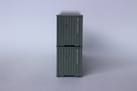 MOL GRAY-Initial logo– 40' HIGH CUBE containers with Magnetic system, Corrugated-side. JTC # (405051) exact product view 4