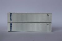 Matson 40' Standard height (8'6")  2-P-44-P-2 Panel side standard wave  corrugations containers. JTC # (405523) exact product view 5