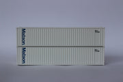 Matson 40' Standard height (8'6")  2-P-44-P-2 Panel side standard wave  corrugations containers. JTC # (405523) exact product view 2