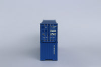 CMA (rectangle logo)40' Std. Height 2-P-44-P-2 'Square Corrugated' side containers  JTC # (405506) exact product view 2