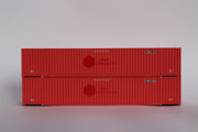 CSX (Ex-HUB GROUP) 53' HIGH CUBE 6-42-6 corrugated containers with Magnetic system, Corrugated-side. JTC # (535013) exact product view 1