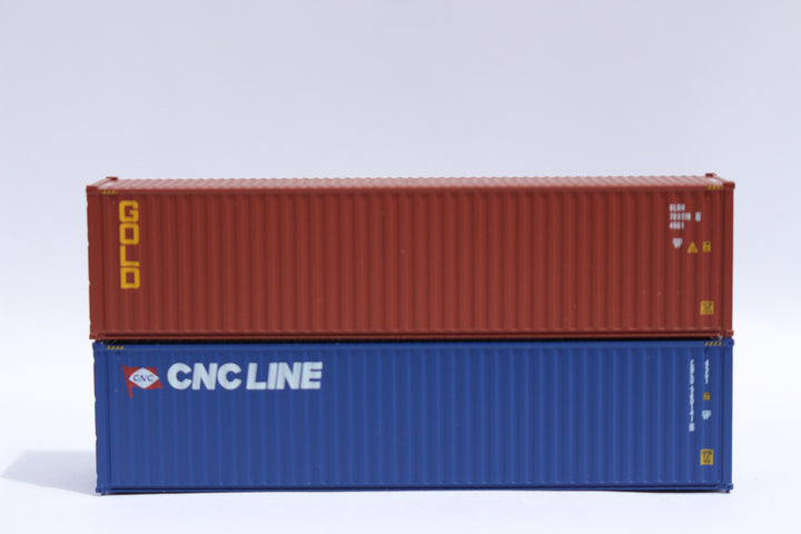 CNC LINE & GOLD, MIX PACK 40' HIGH CUBE containers with Magnetic system, Corrugated-side. JTC# (405806) exact product view 1
