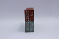 GOLD and MOL, MIX PACK 40' HIGH CUBE containers with Magnetic system, Corrugated-side. JTC# (405804) exact product view 2