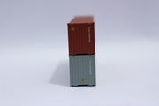 GOLD and MOL, MIX PACK 40' HIGH CUBE containers with Magnetic system, Corrugated-side. JTC# (405804) exact product view 3