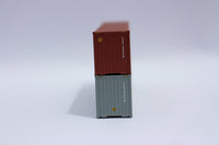 GOLD and MOL, MIX PACK 40' HIGH CUBE containers with Magnetic system, Corrugated-side. JTC# (405804) exact product view 3