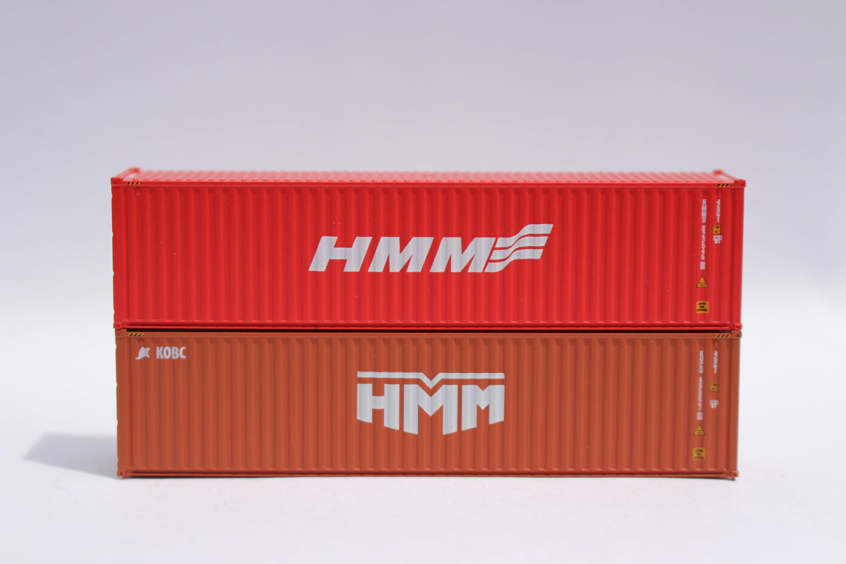 HMM, MIX PACK 40' HIGH CUBE containers with Magnetic system, Corrugated-side. JTC# (405805) exact product view 1