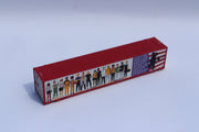 "VS" Labor Day - RED - 48' HIGH CUBE corrugated container with Magnetic system. JTC# (485026) exact product view 4