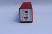 "VS" Labor Day - RED - 48' HIGH CUBE corrugated container with Magnetic system. JTC# (485026) exact product view 2