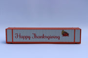 "VS" THANKSGIVING - 48' HIGH CUBE corrugated container with Magnetic system. JTC# (485025) exact product view 1