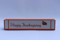 "VS" THANKSGIVING - 48' HIGH CUBE corrugated container with Magnetic system. JTC# (485025) exact product view 1