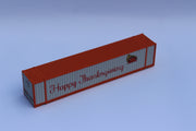 "VS" THANKSGIVING - 48' HIGH CUBE corrugated container with Magnetic system. JTC# (485025) exact product view 4