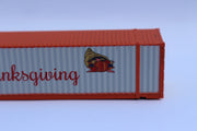 "VS" THANKSGIVING - 48' HIGH CUBE corrugated container with Magnetic system. JTC# (485025) exact product view 5