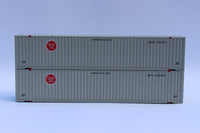 "VS" Missouri Pacific "Buzzsaw" 48' HC 3-42-3 corrugated containers with Magnetic system, JTC # (485029) exact product view 1