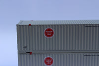 "VS" Missouri Pacific "Buzzsaw" 48' HC 3-42-3 corrugated containers with Magnetic system, JTC # (485029) exact product view 3