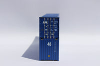 APL (large logo) Set #1 48' HC 3-42-3 corrugated containers with Magnetic system, FIRST TIME IN N SCALE. JTC # (485004) exact product view 2
