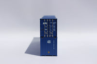 APL (large logo) Set #2, 48' HC 3-42-3 corrugated containers with Magnetic system, JTC # (485018) exact product view 3