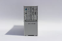 NOL Neptune Orient Lines - 40' Standard height (8'6") corrugated side steel containers. JTC # (405343) exact product view 3