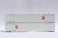 White Arrow (WARU) 53' HIGH CUBE 8-55-8 corrugated containers. JTC # (537042) exact product view 1