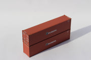 Florens (Brown) – 40' HIGH CUBE containers with Magnetic system, Corrugated-side. JTC # (405025) exact product view 3