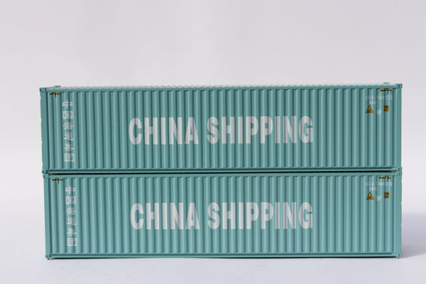 CHINA SHIPPING (CCLU Costco Shipping)  40' HC corrugated side steel containers, JTC # (405076) exact product view 1