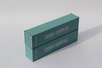 CHINA SHIPPING (CCLU Costco Shipping)  40' HC corrugated side steel containers, JTC # (405076) exact product view 2