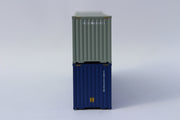CCL & CMA CGM MIX PACK 40' HIGH CUBE containers with Magnetic system, Corrugated-side. JTC# (405801) exact product view 3