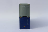 CCL & CMA CGM MIX PACK 40' HIGH CUBE containers with Magnetic system, Corrugated-side. JTC# (405801) exact product view 3