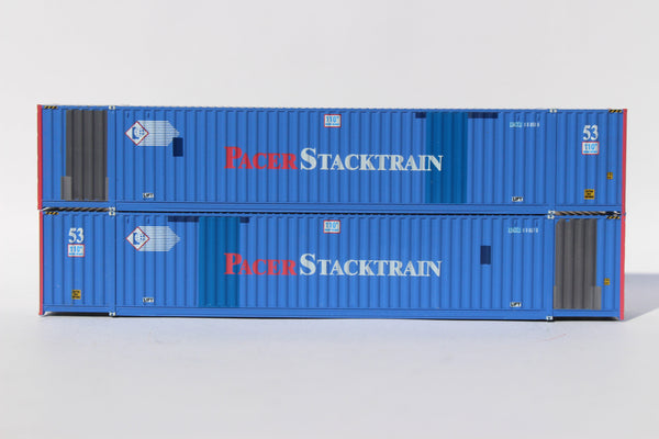 UMAX - FORMER PACER STACKTRAIN PATCH 53' HIGH CUBE, 6-42-6 corrugated containers with Magnetic system, Corrugated-side. JTC #535062 (535062) exact product view 1