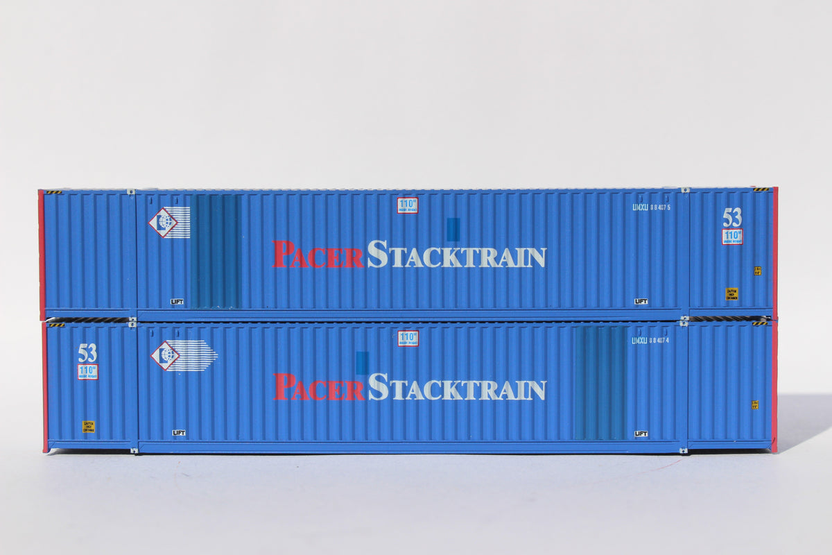 UMAX - FORMER PACER STACKTRAIN PATCH 53' HIGH CUBE, 6-42-6 corrugated containers with Magnetic system, Corrugated-side. JTC #535061 (535061) exact product view 1
