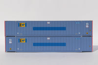 EMP (Ex-PACER blue) Set#2 - 53' HIGH CUBE 6-42-6 corrugated containers with Magnetic system, Corrugated-side. JTC # (535095) exact product view 1