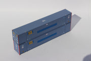 EMP (Ex-PACER blue) Set#2 - 53' HIGH CUBE 6-42-6 corrugated containers with Magnetic system, Corrugated-side. JTC # (535095) exact product view 3