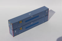 EMP (Ex-PACER blue) Set#2 - 53' HIGH CUBE 6-42-6 corrugated containers with Magnetic system, Corrugated-side. JTC # (535095) exact product view 3