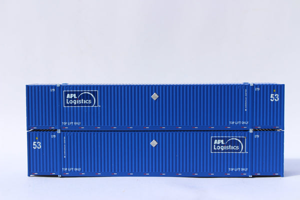 APL Logistics 8-55-8 Set #1 Corrugated 4VI container. JTC# (537020) exact product view 1