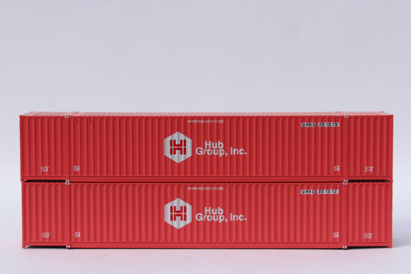 UPHU - FADED, UPHU PATCH OF ex-HUB GROUP Set 2 - 53' HIGH CUBE, 6-42-6 corrugated containers with Magnetic system, Corrugated-side. JTC #535067 (535067) exact product view 1