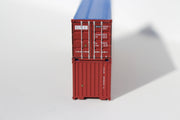 GVC (brown) 40' Canvas/Open top container N scale - corrugated sides - JTC# 402002 SOLD OUT (402002) exact product view 5