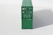 UASC (green) 40' Canvas/Open top Magnetic container - corrugated-side. JTC# 402006 SOLD OUT (402006) exact product view 2